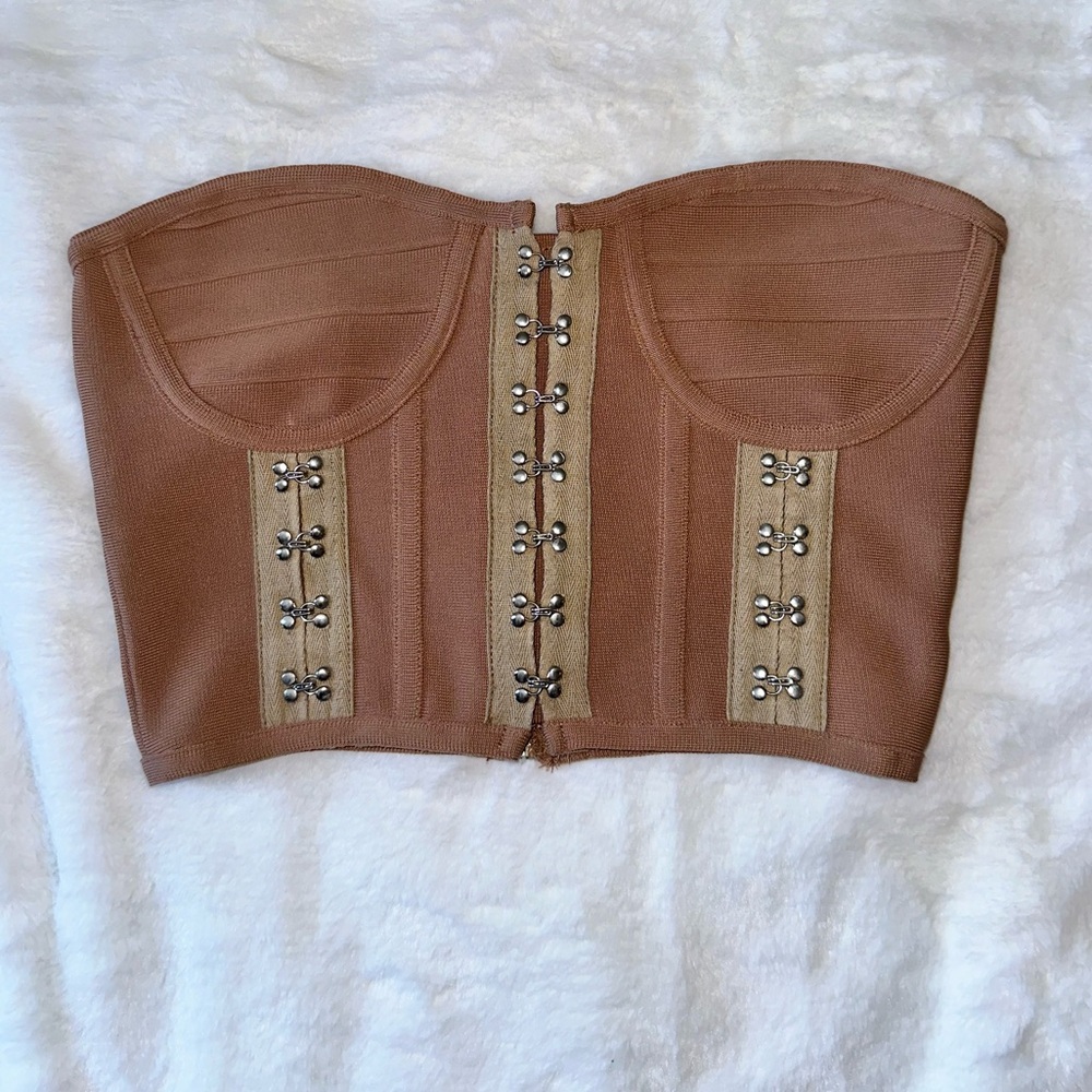 Like New Corset Style Crop Top